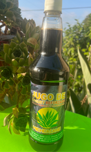 Load image into Gallery viewer, Jugo de Maguey Reforzado con Diente de León y 8 plantas Más, 1 Litro Orgánico, Vegano, 100% Artesanal