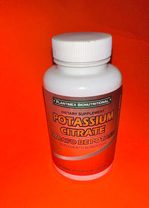 Potassium Citrate Citrato De Potasio 60 Tablets 700 mg