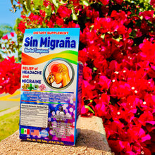 Load image into Gallery viewer, Sin Migraña 100 Tablets de 500 mg
