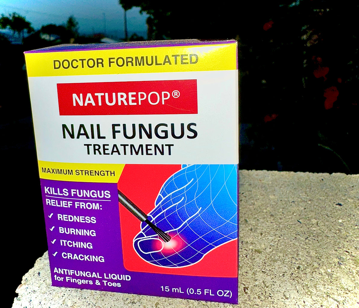 NATUREPOP Nail Fungus Treatment 15 ml Medicinas Naturales Store
