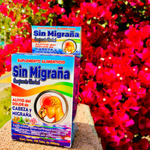 Load image into Gallery viewer, Sin Migraña 100 Tablets de 500 mg