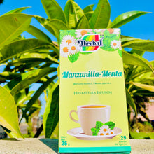 Load image into Gallery viewer, Therbal Tea Chamomile-Mint, 25 tea bags