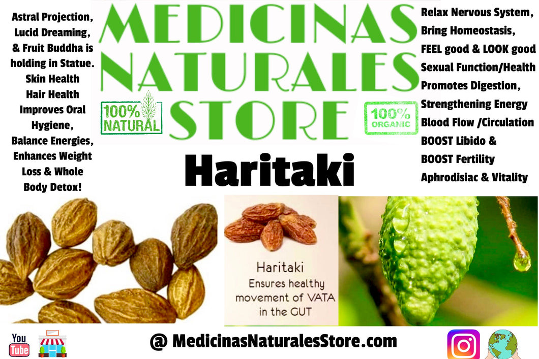 100% Organic Haritaki Vegetarian Capsules
