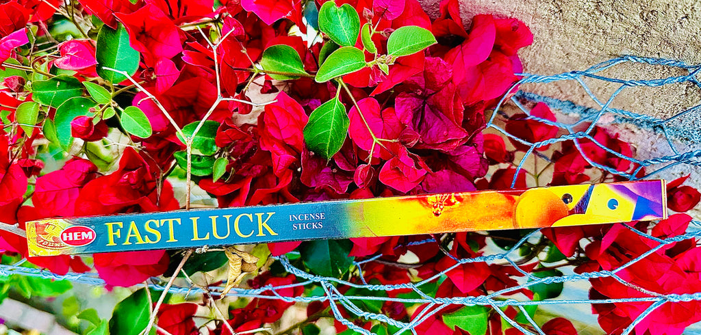 FAST LUCK incense (SUERTE RÁPIDA incienso)