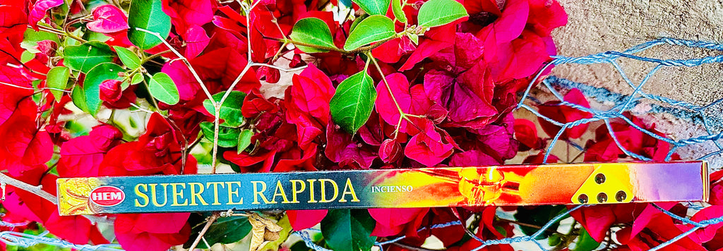 FAST LUCK incense (SUERTE RÁPIDA incienso)