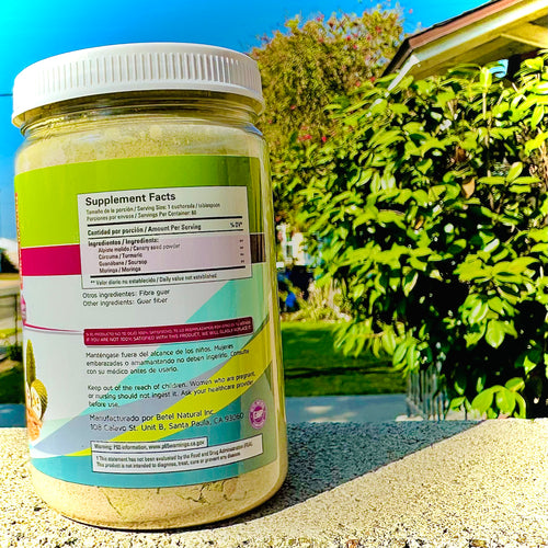 ALPISTE con CÚRCUMA GUANÁBANA y MORINGA 16 oz (1LB)