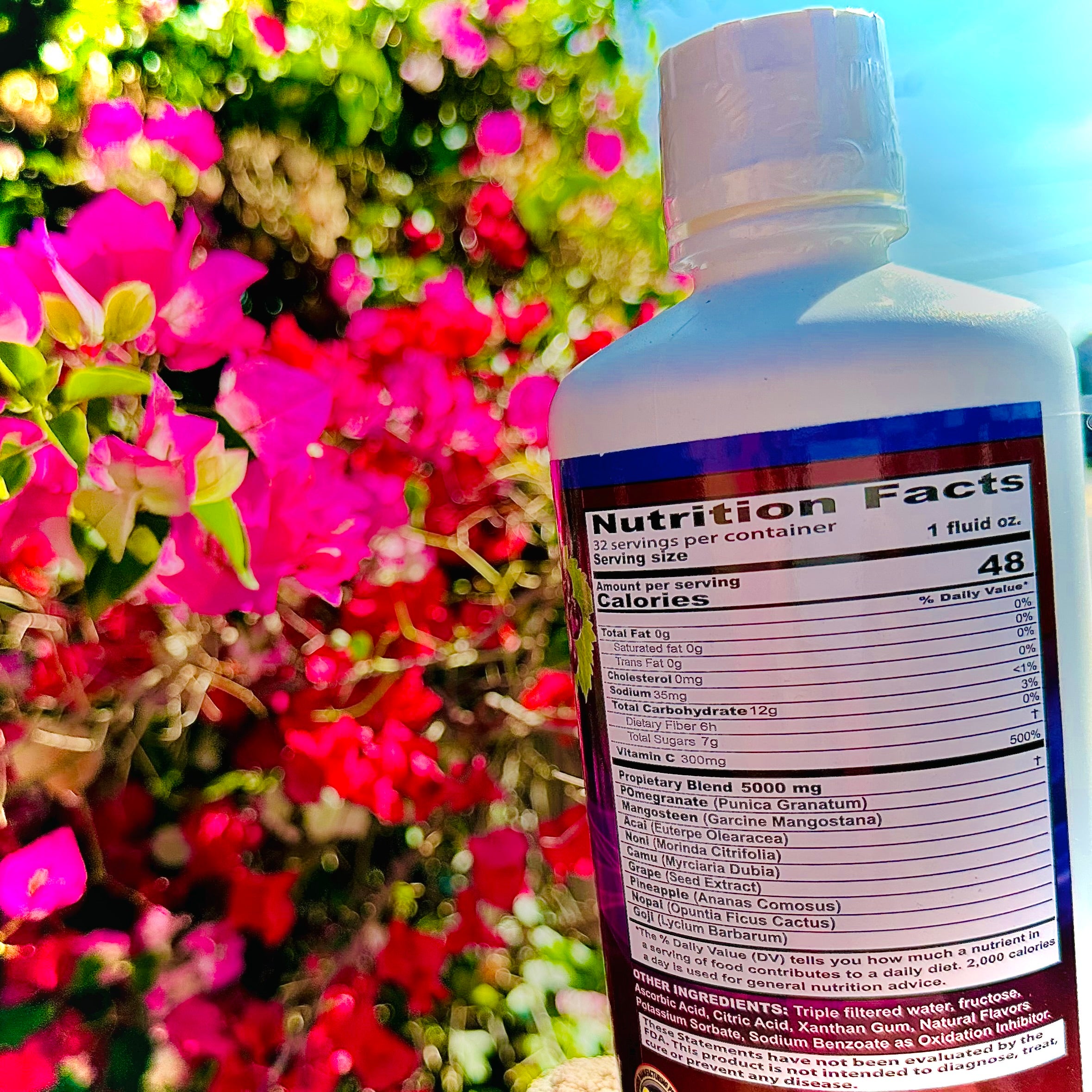 Resveratrol 32 oz Tonic