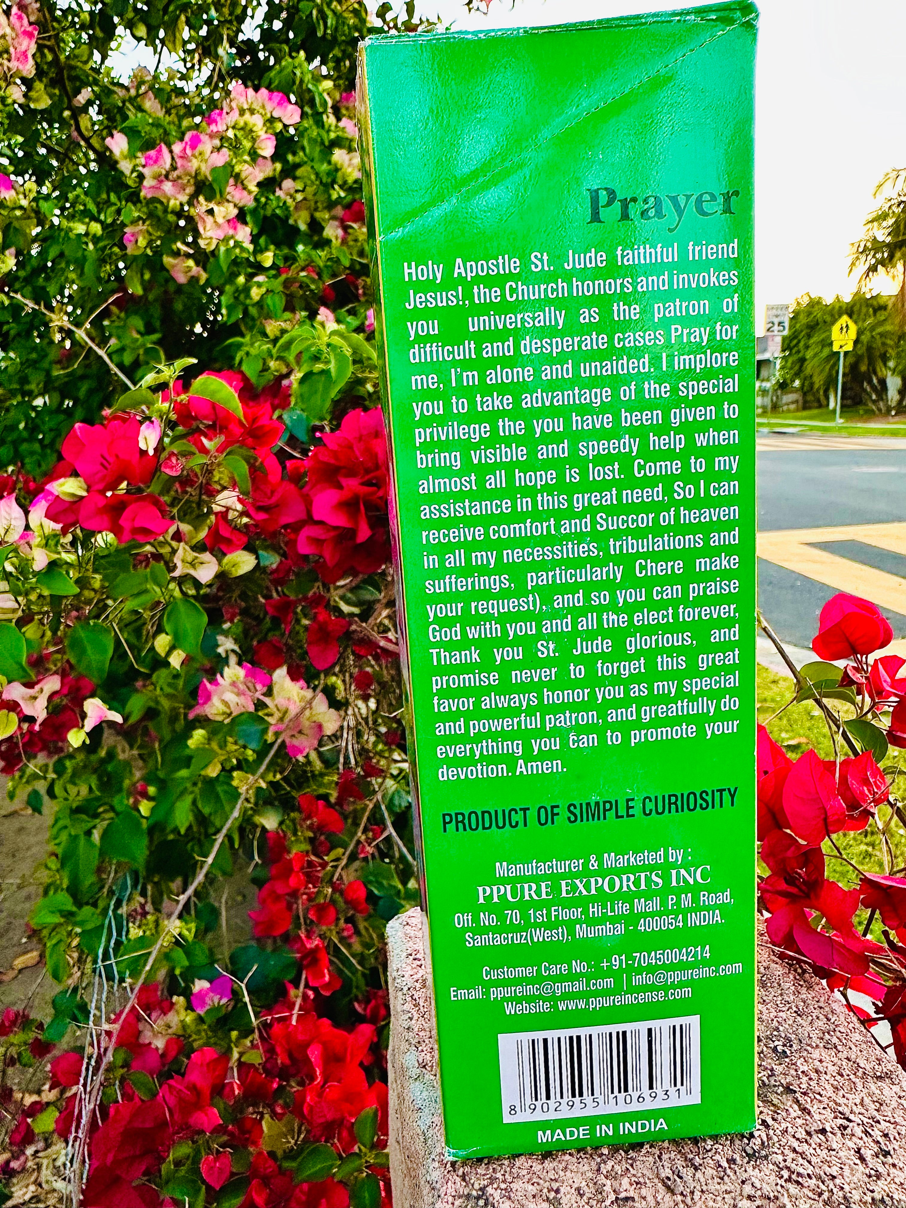 San Judas Tadeo Premium Incienso