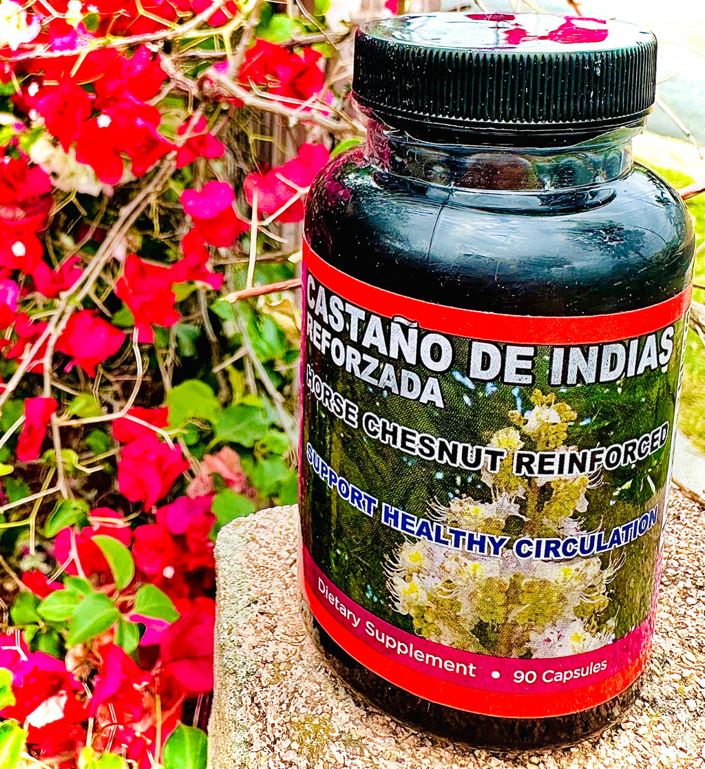 Castaño de Indias Reforzada Horse Chestnut Reinforced Supports Healthy Circulation 90 Capsules