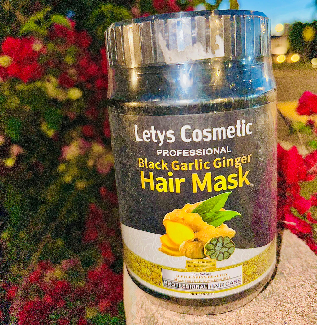 5 in 1 Black Garlic Ginger Hair Mask Keratin & Silk Protein 1,000ml