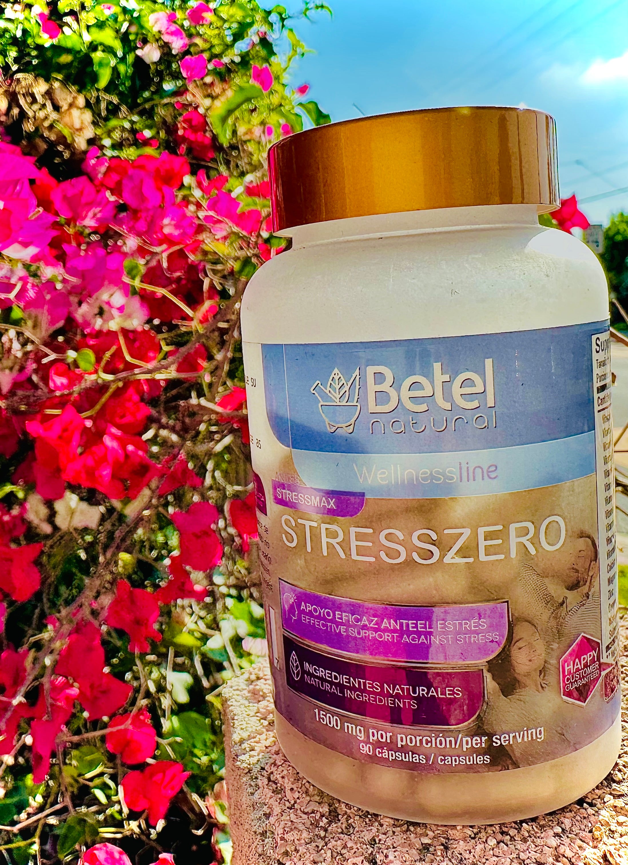 Betel Stresszero 90 Cápsulas 1,500 mg