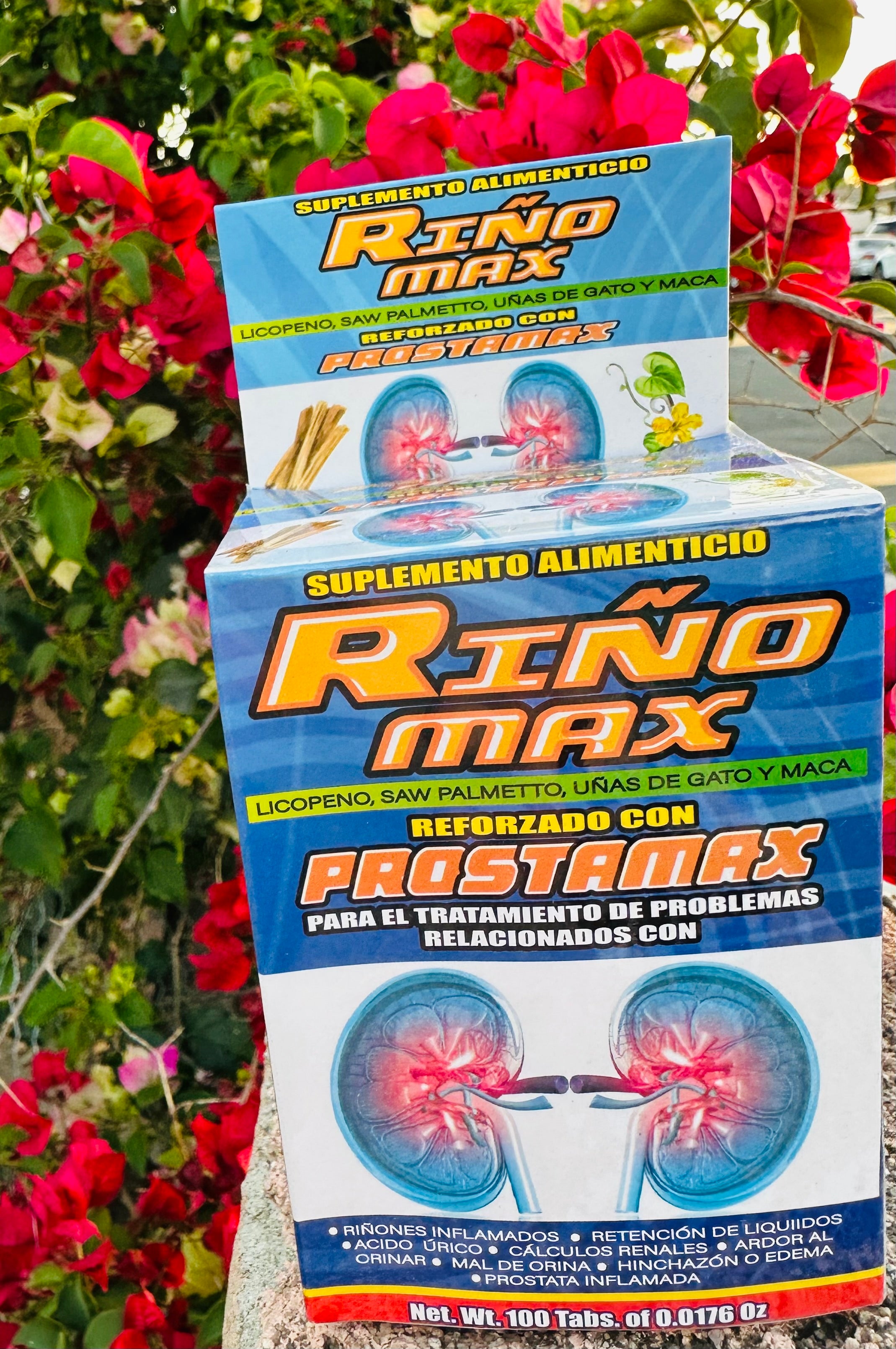 RiñoMax Reforzado con Prostamax 100 Tabs.