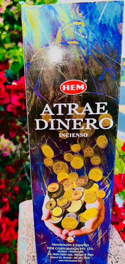 Attracts Money (Atrae Dinero) Incense: 8 Sticks or 200 Sticks (Master Box)