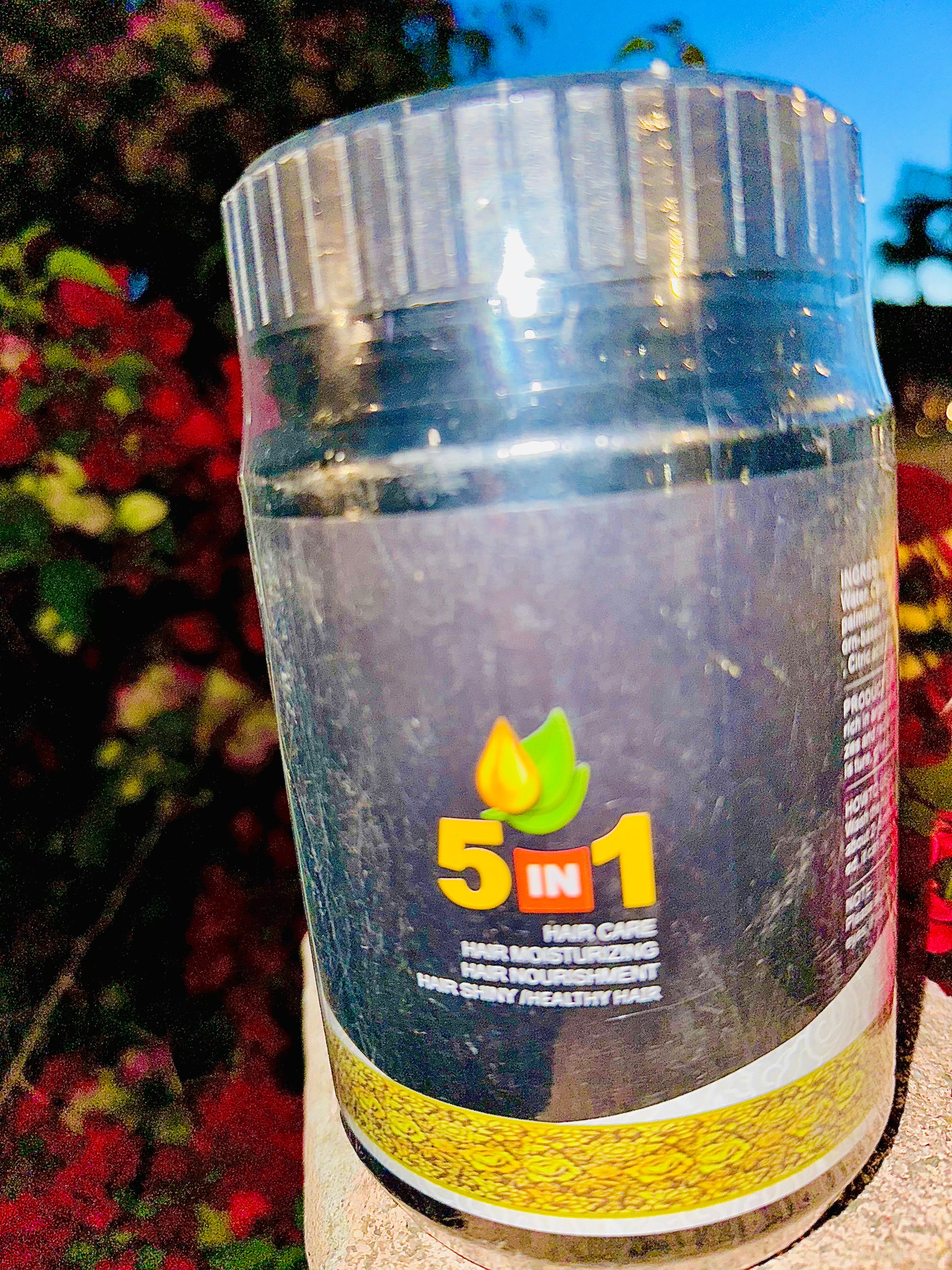 5 in 1 Black Garlic Ginger Hair Mask Keratin & Silk Protein 1,000ml