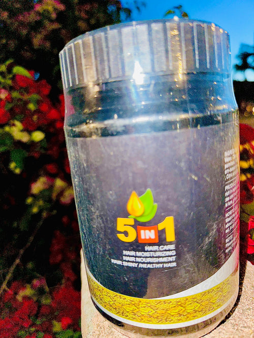 5 in 1 Black Garlic Ginger Hair Mask Keratin & Silk Protein 1,000ml