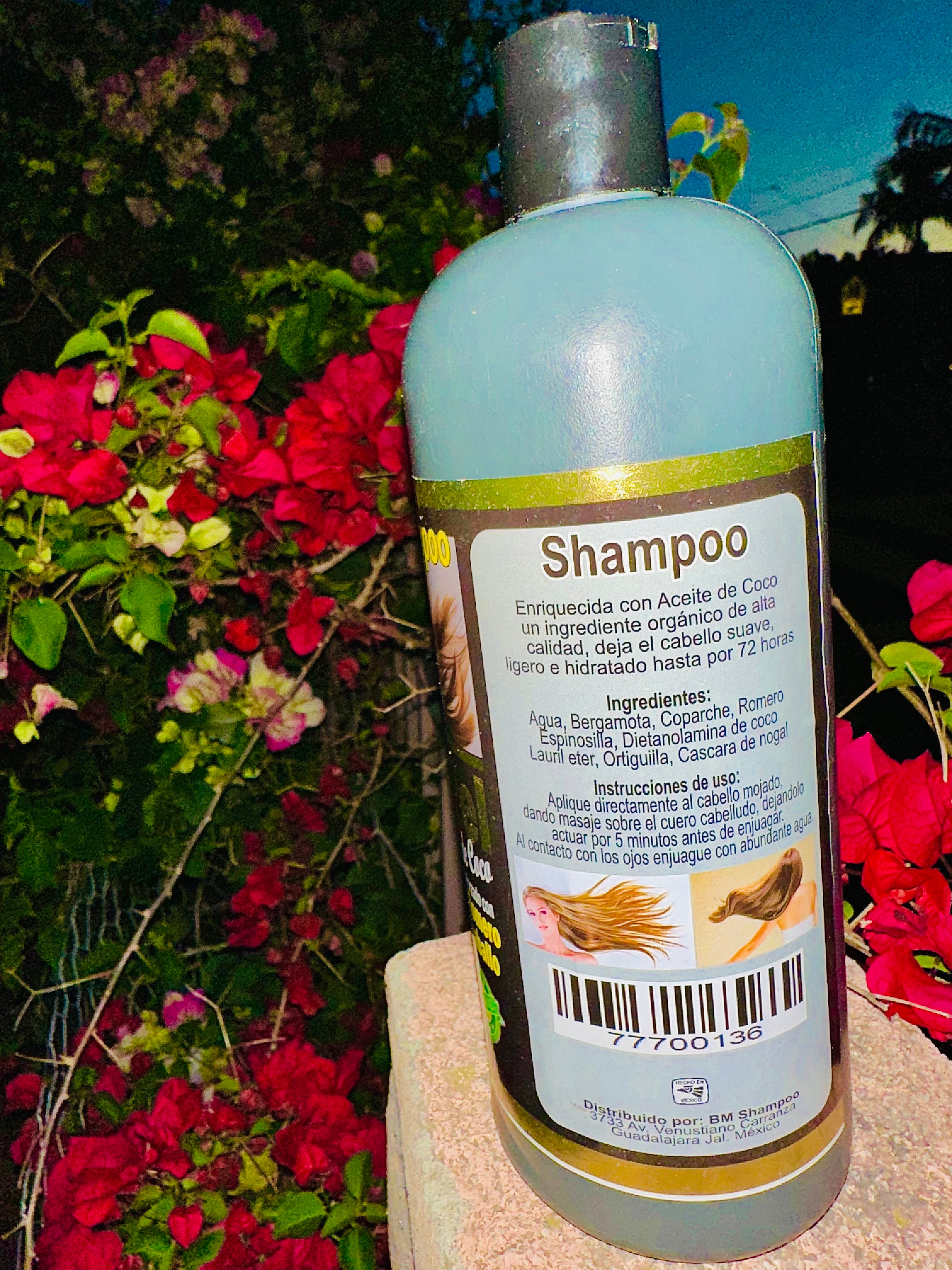 Rapunzel Shampoo con Aceite de Coco, Romero, y Cola de Caballo 32 oz