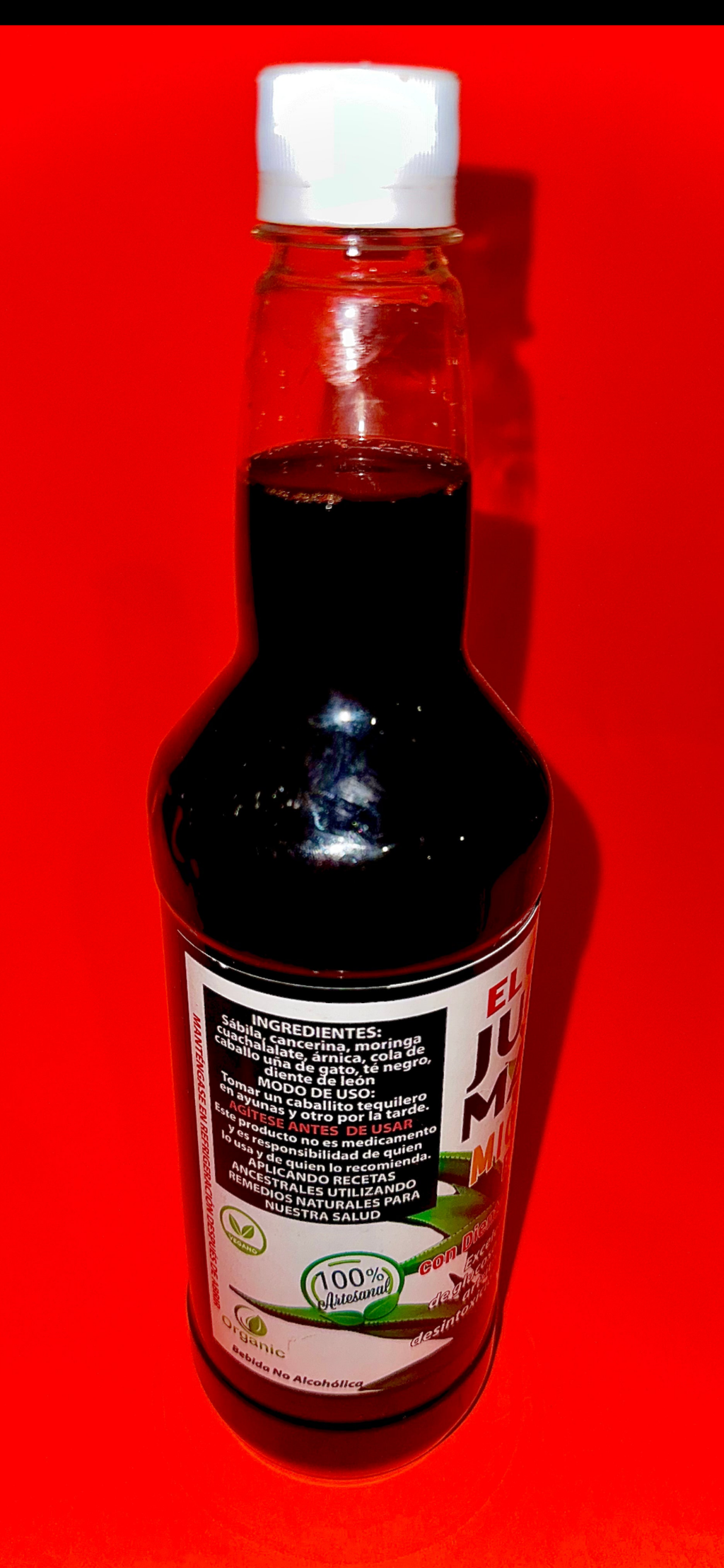 El Original Jugo De Maguey Michoacáno Reforzado con Diente de León y 8 Plantas Más 1,000ml