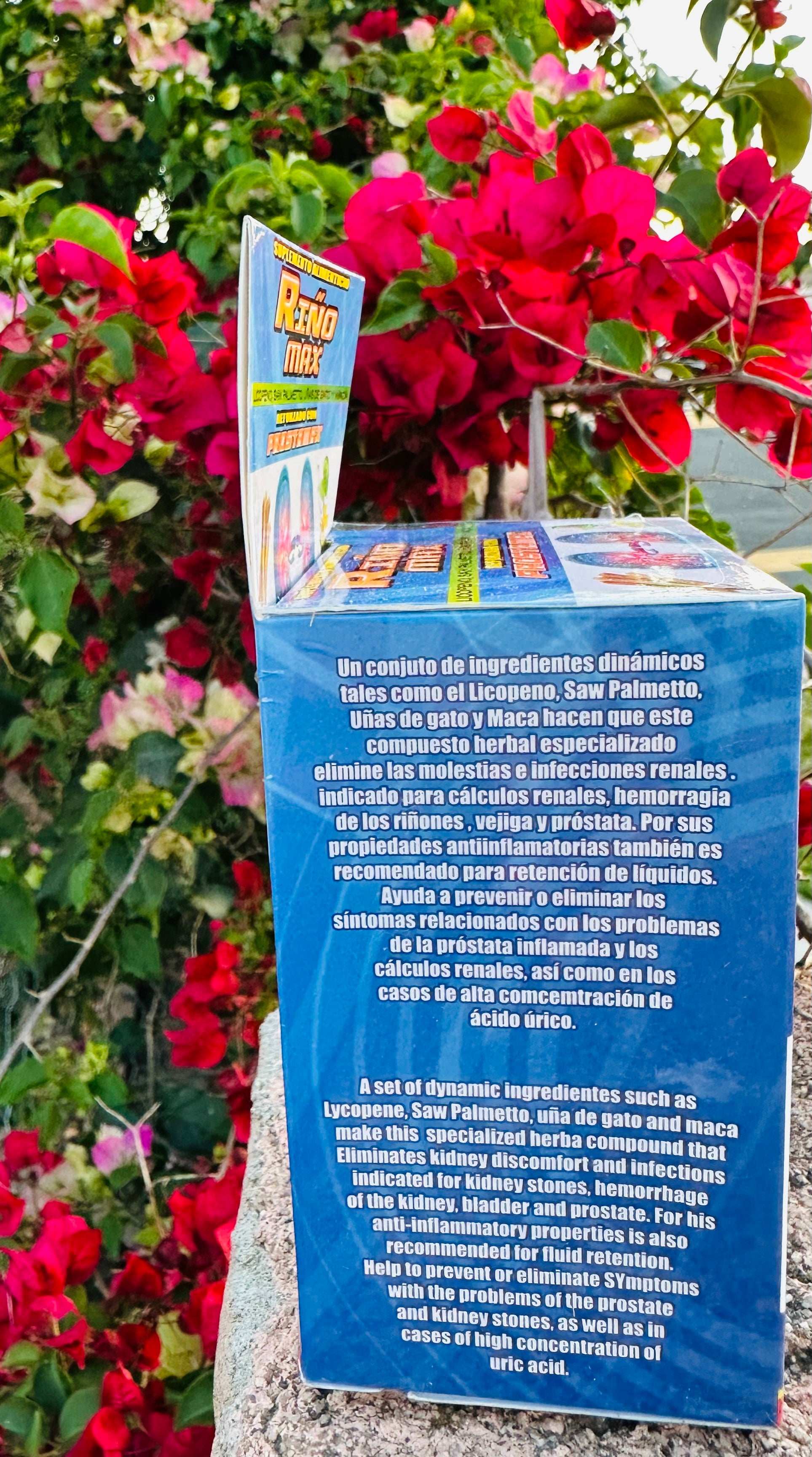RiñoMax Reforzado con Prostamax 100 Tabs.