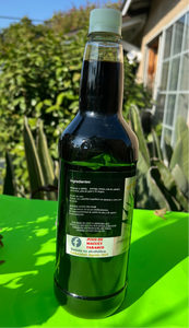 Jugo de Maguey Tarasco Orgánico Reforzado con Savila y 6 Hierbas Mas, 1 litro, Artesanal