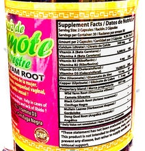 Load image into Gallery viewer, Raíz de Camote Silvestre Menopausia WILD YAM ROOT Menopause 60 Capsules 600 mg
