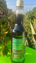 Load image into Gallery viewer, Jugo de Maguey Reforzado con Diente de León y 8 plantas Más, 1 Litro Orgánico, Vegano, 100% Artesanal
