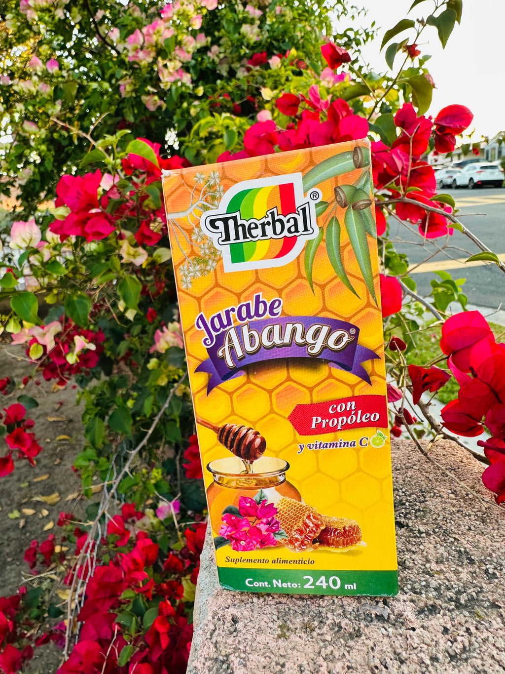 Therbal Tea Jarabe Abango con Propóleo y Vitamin C 240ml