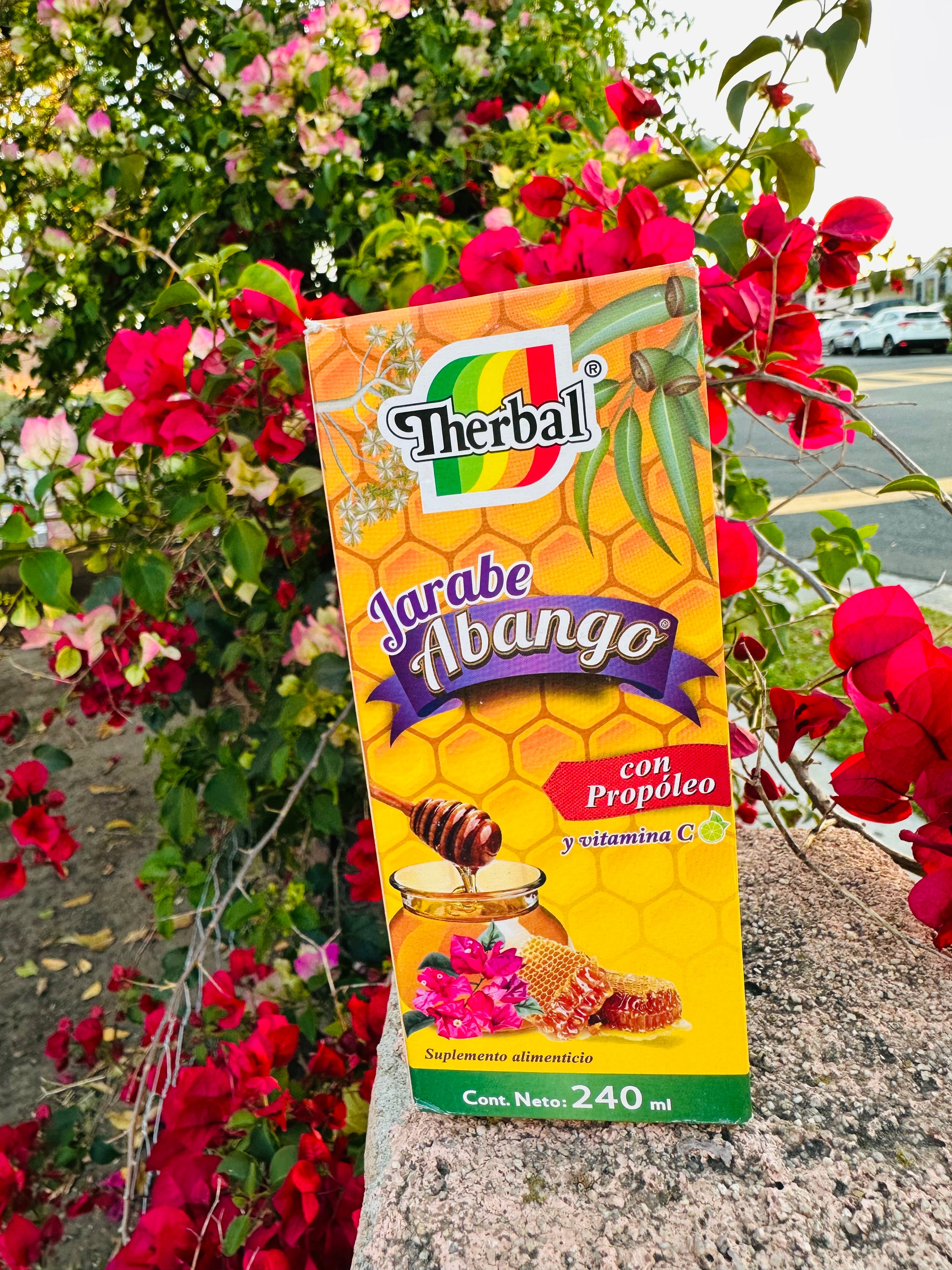 Therbal Tea Jarabe Abango con Propóleo y Vitamin C 240ml