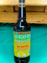 Load image into Gallery viewer, El Original Jugó de Maguey Michoacáno Reforzado con Moronel, Guanábana, Hierba del Cancer y 11 Plantas Más 1000ml
