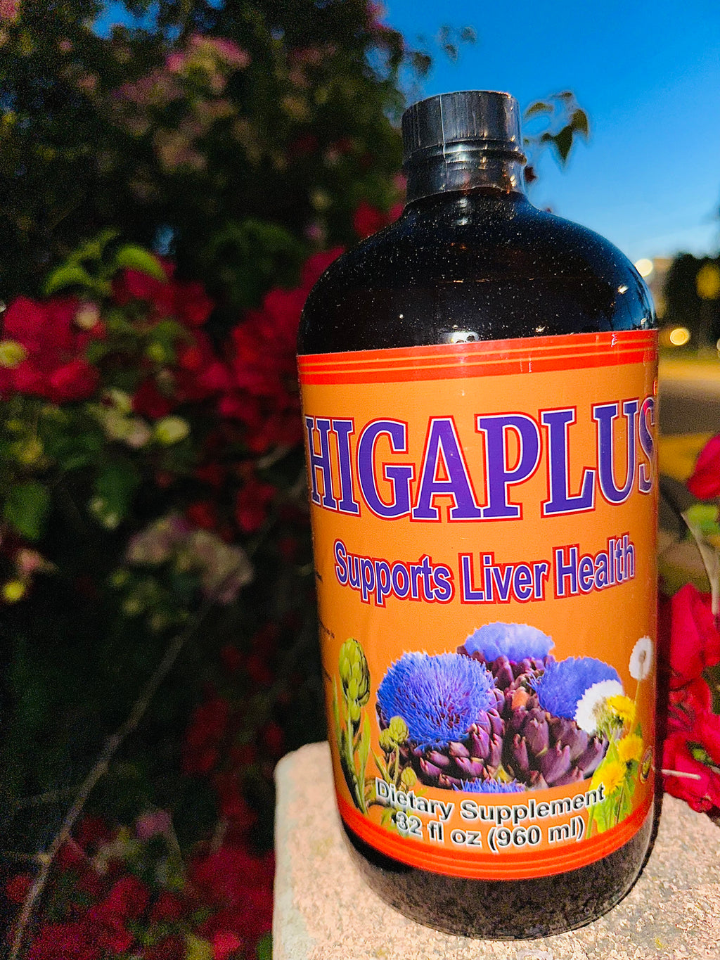 HIGAPLUS Hígado Supports Liver Health 32 oz (960 ml)