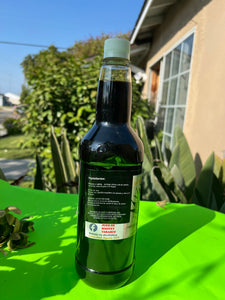 Jugo de Maguey Tarasco Orgánico Reforzado con Savila y 6 Hierbas Mas, 1 litro, Artesanal