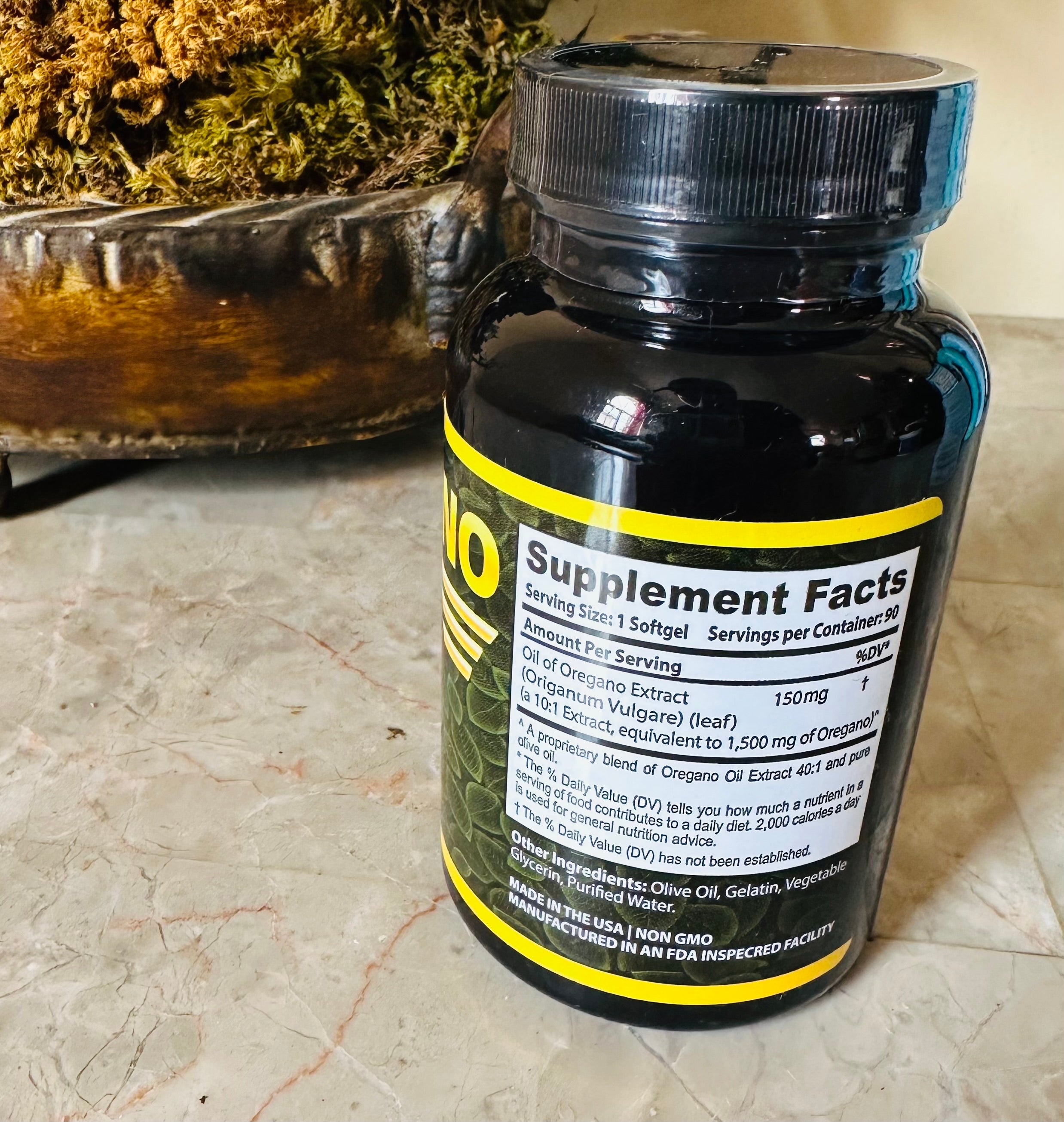 Oregano Oil 90 Softgels