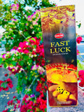 FAST LUCK incense (SUERTE RÁPIDA incienso)
