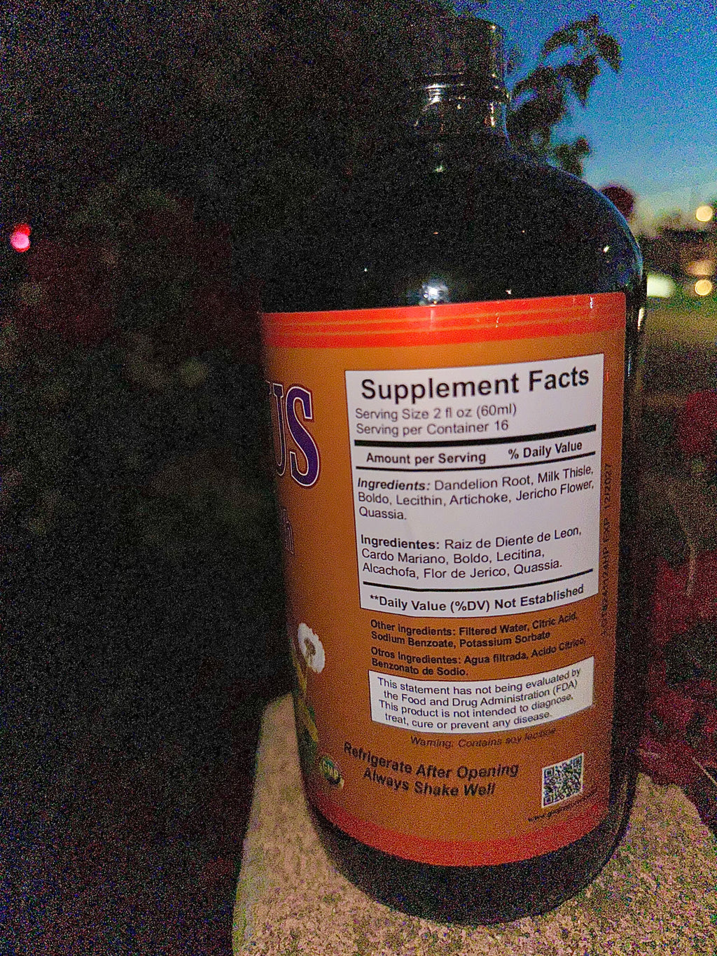 HIGAPLUS Hígado Supports Liver Health 32 oz (960 ml)