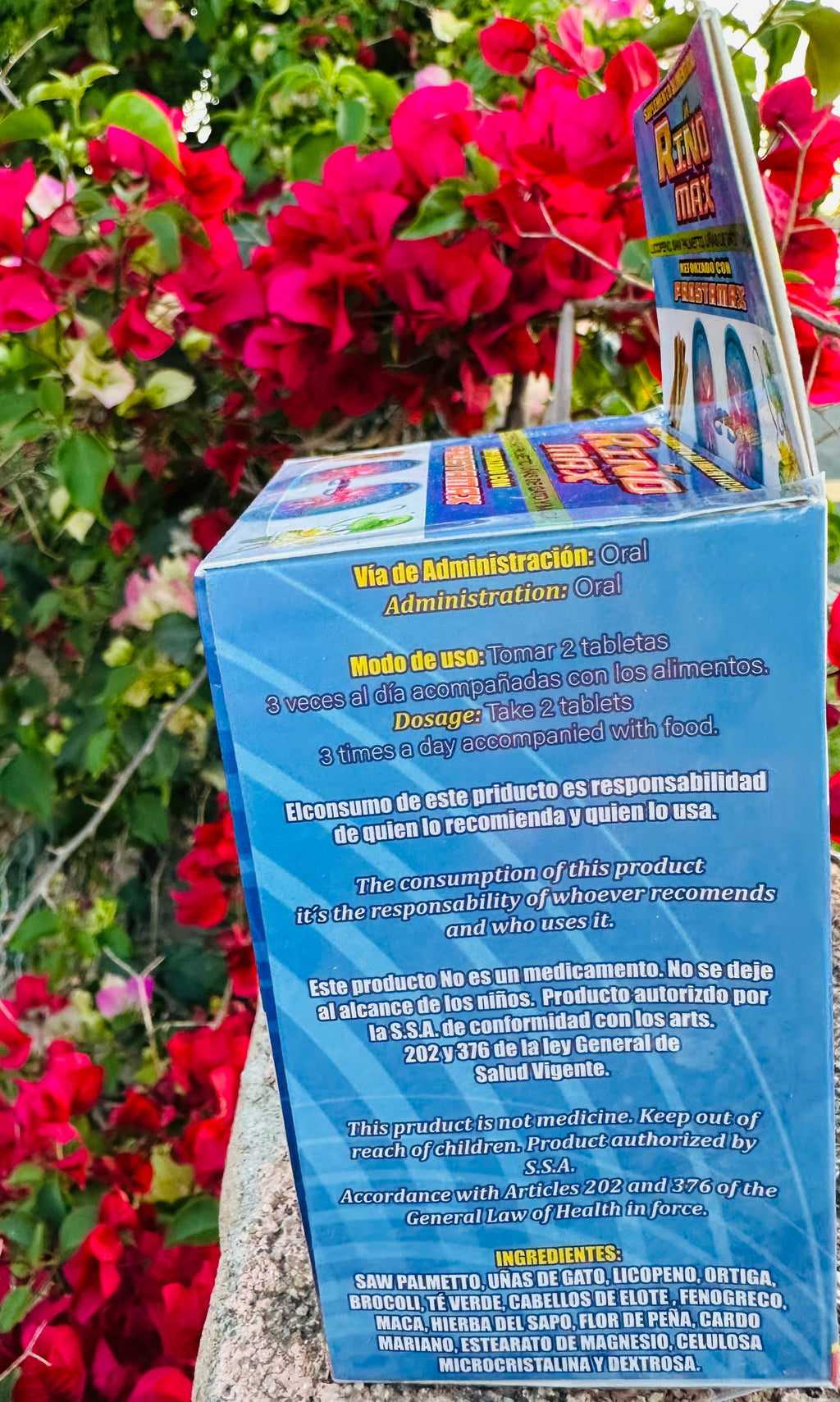 RiñoMax Reforzado con Prostamax 100 Tabs.