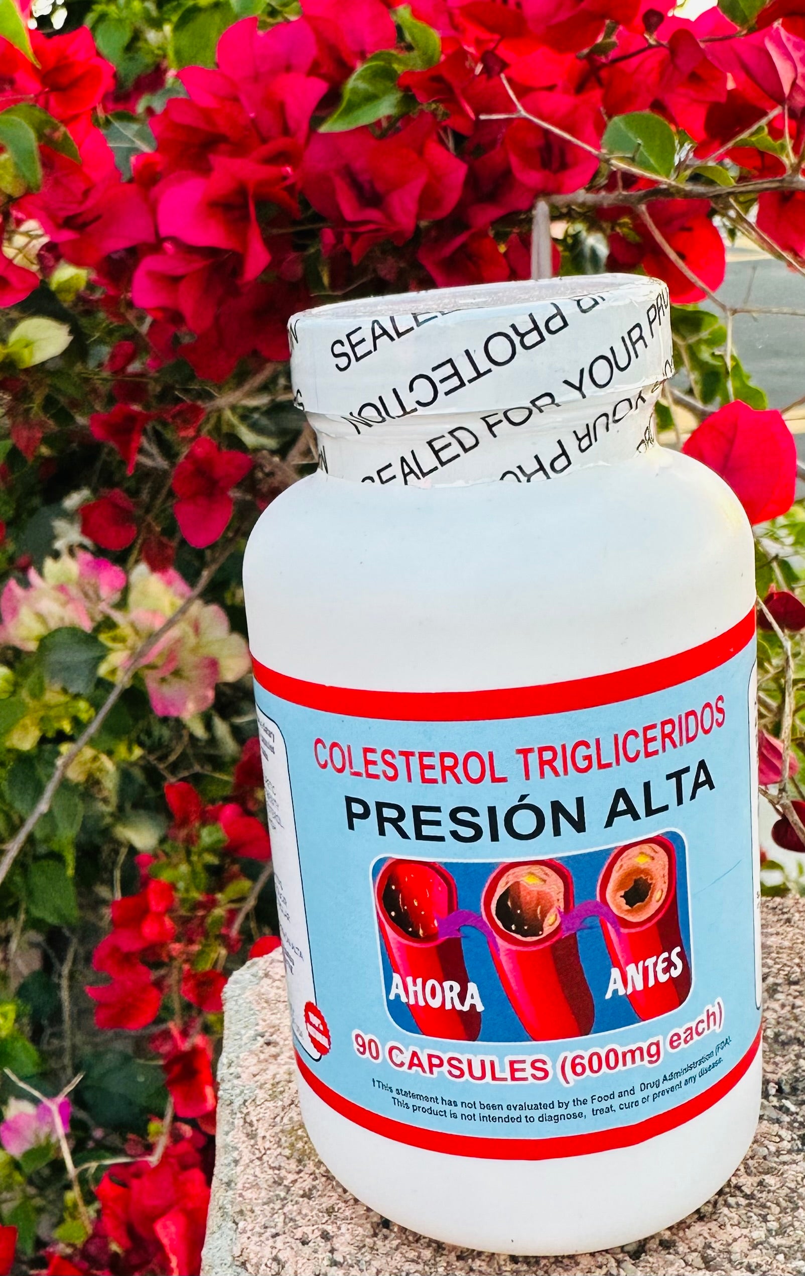 Colesterol Triglicéridos Presión Alta 90 Capsules (600mg each)