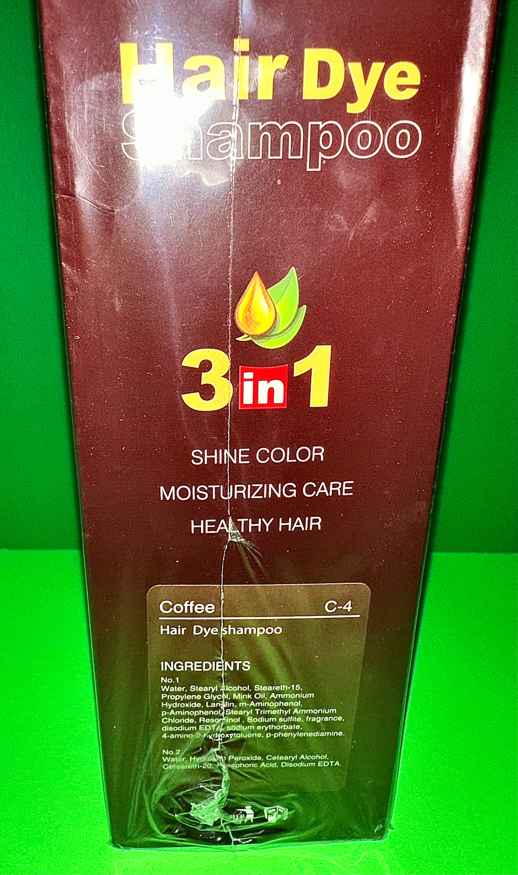 Hair Dye Meidu 3 in 1 Shampoo Color Coffee ☕️