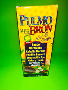 PULMO Miel BRON Miel de Abeja 220ml