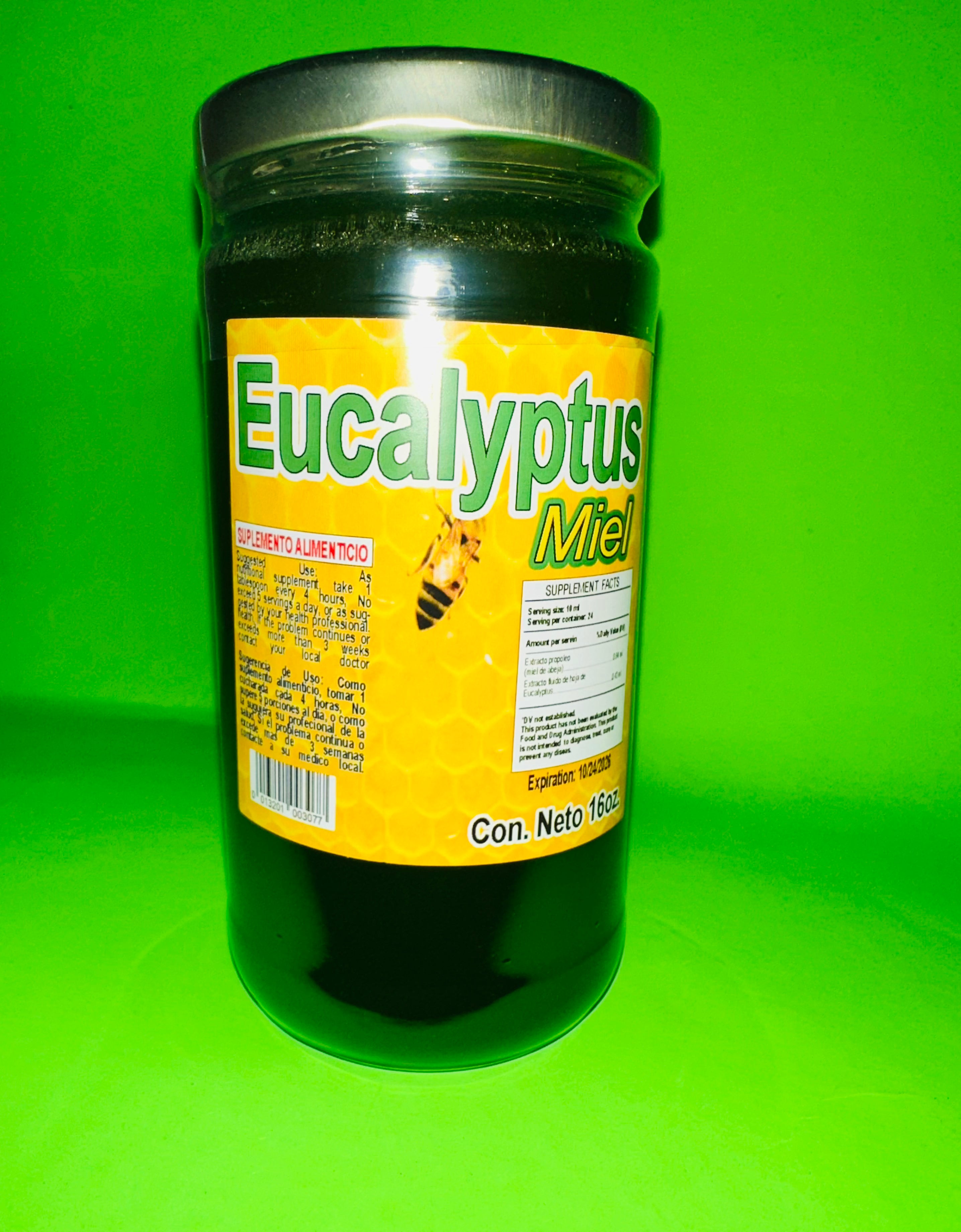 Eucalyptus Miel 16oz