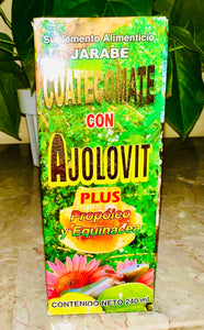 Cuatecomate con Ajolovit plus Propóleo y Equinacea