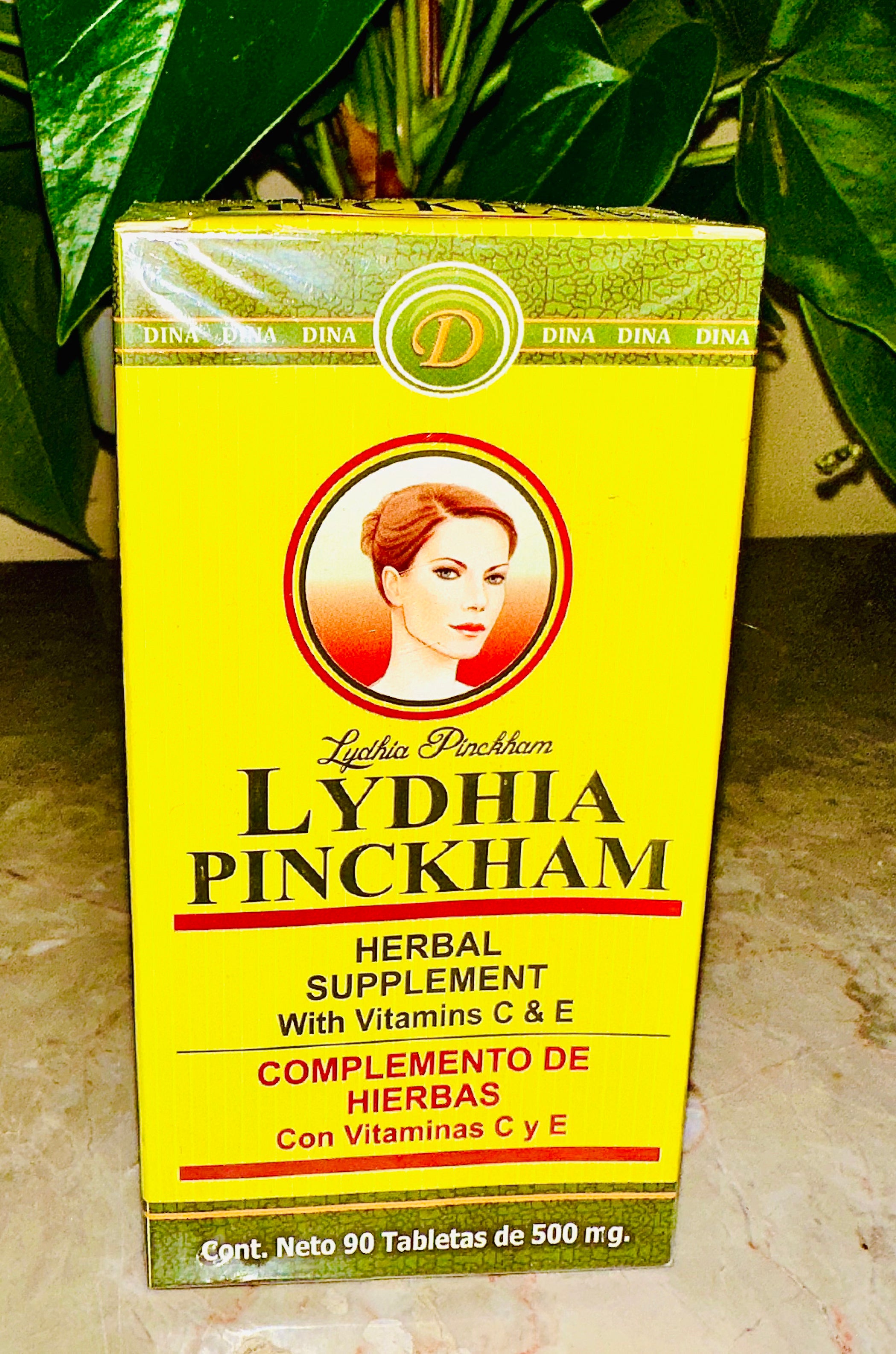 Lydhia Pinckham 90 Tabletas de 500mg