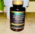 Magnesium Potassium Citrate Citrato de Magnesio y Potasio 60 Tablets