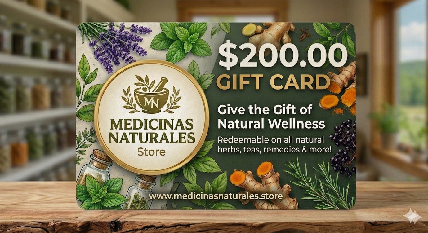 Medicinas Naturales Store Digital Gift Card – ($10 - $500)