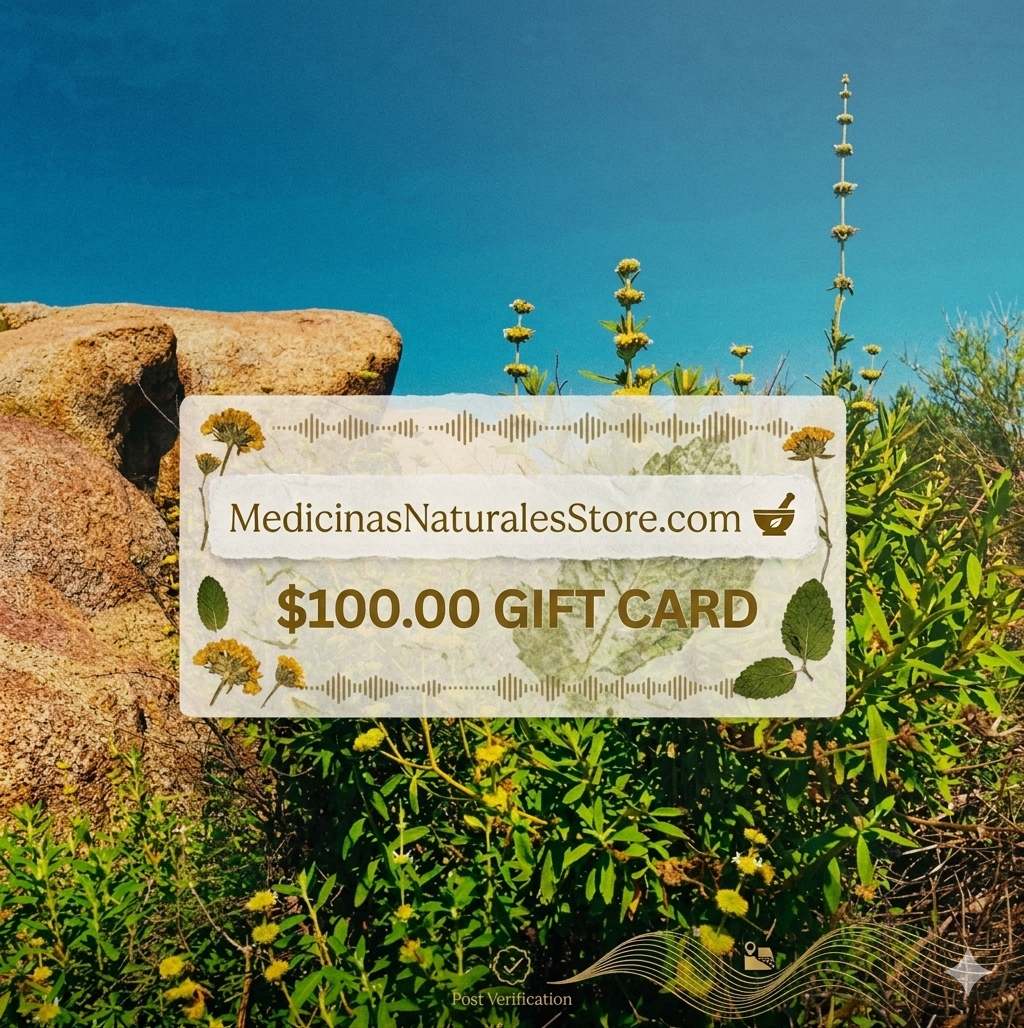 Medicinas Naturales Store Digital Gift Card – ($10 - $500)