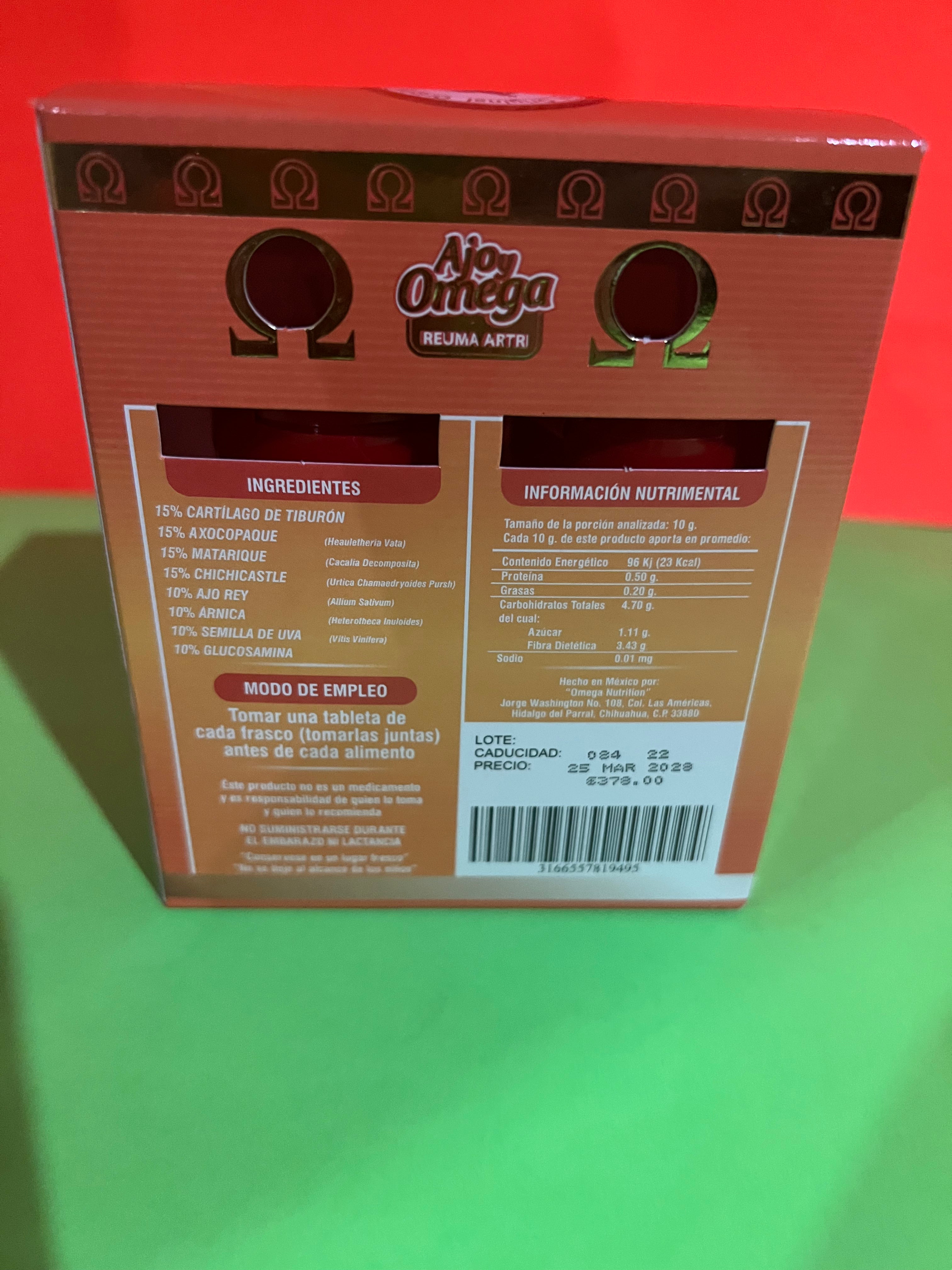 Ajo y Omega🧄Reuma Artri