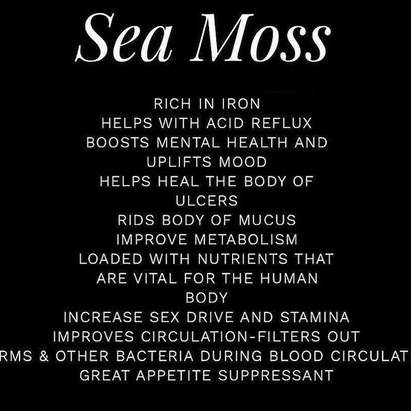 Raw Sea Moss