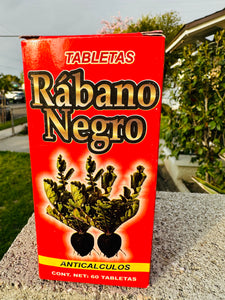 Rábano Negro 60 Tabletas Anticalculos