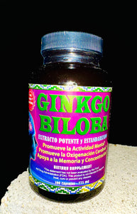 Ginkgo Biloba 100 Capsules