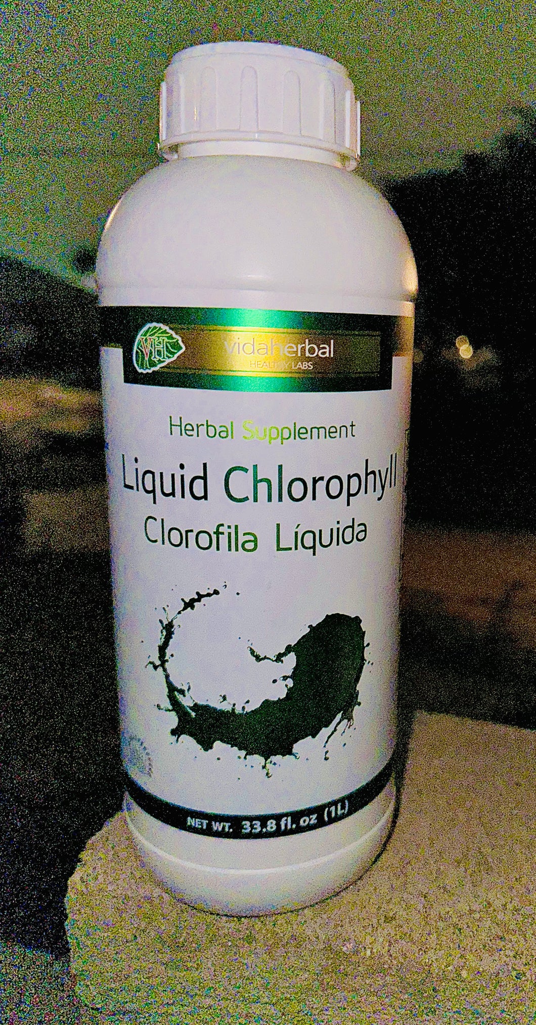 Liquid Chlorophyll Clorofila Líquida 33.8 fl oz (1L)