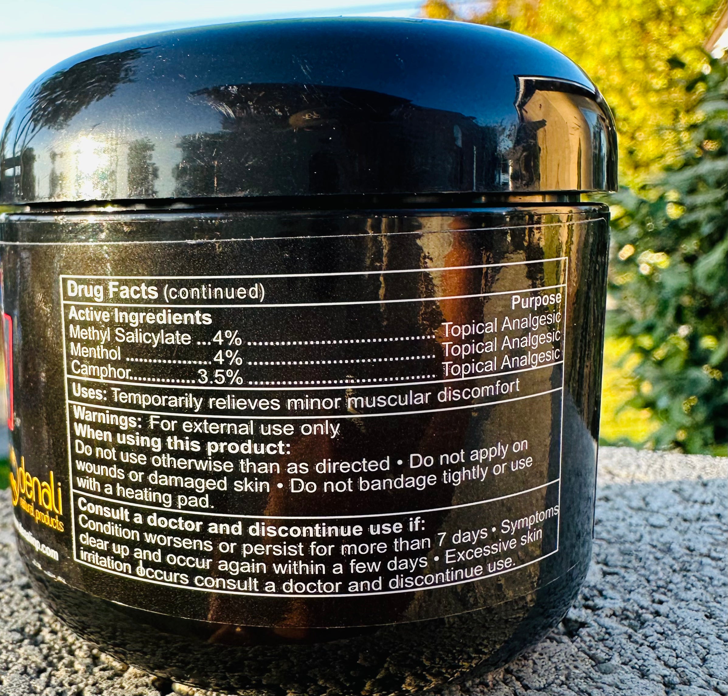 Kase Ha Temporary Pain Relief Silver Line 4 oz