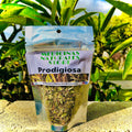1 oz starter sample size of Prodigiosa Dream Herb Tea for traditional herbal infusion.